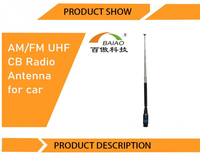 Zweiwegradio VHF-UHF 144 430MHz Ham Radio Antenna mit maximaler Energie 10W und BNC-Verbindungsstück