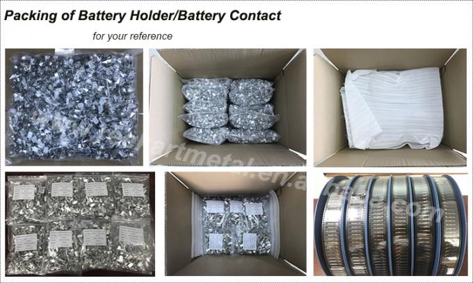 Edelstahl-Metallstempelnde Batterie-Kontakt der Hardware-Produkt-Fabrik-kundenspezifischer hohen Qualität für Schrapnell-Antenne