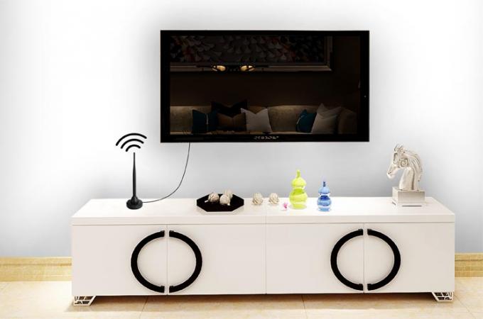Populäre Verkaufsdigital-Antenne für HDTV-Innen- Fernseh-antena Antenne mit starker magnetischer Basis