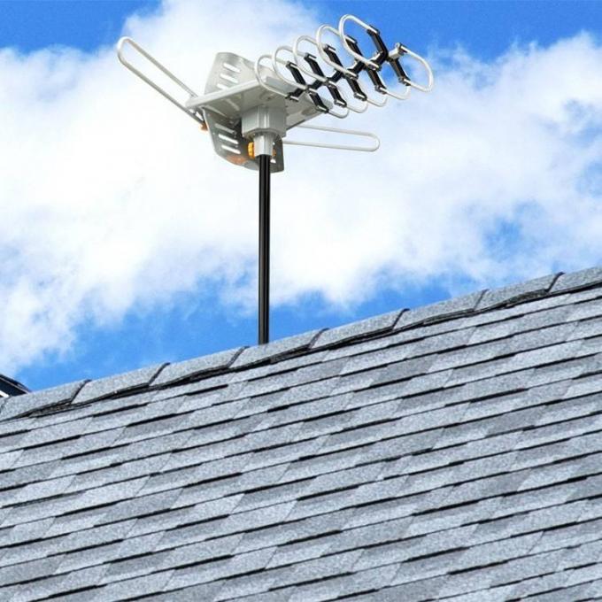 Motorisiertes Yagi UHF verstärkte Antenne Digital HDTV mit einer 360 Grad-Rotation 3