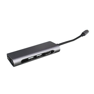Soem Usb 3,0 Multiport FCC-ROHS Adapter Aluminium-Nabe USBs C HDMI