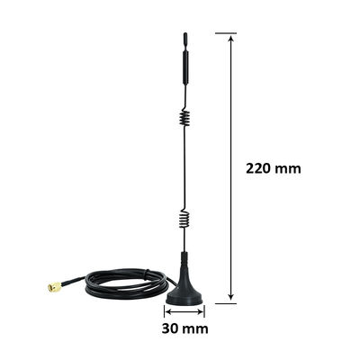 WiFi 2,4 GHz 5 GHz 5,8 GHz Magnetische Basisantenne für drahtlose Überwachungskamera