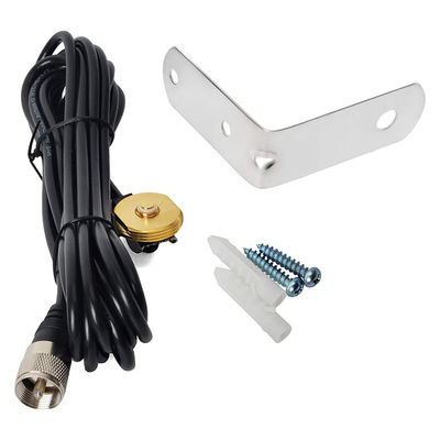 uhf VHF-Universal Antennensignal für Fahrzeuge G58 Koaxkabel NMO Antenne und NMO-Mount für Lastwagen Mobilfunkempfänger