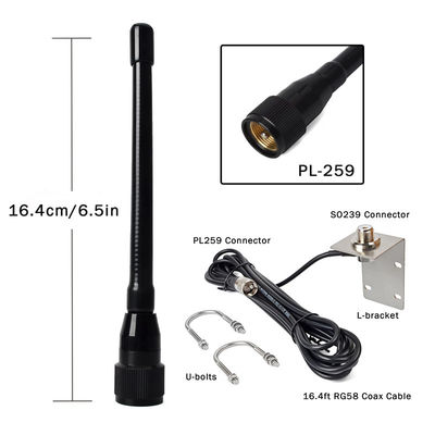 Stubby VHF Marine Antenne Aerial 156-163Mhz Walkie-Talkie Antennen für Boote Pontoon Segelboot Yacht Marine Radios