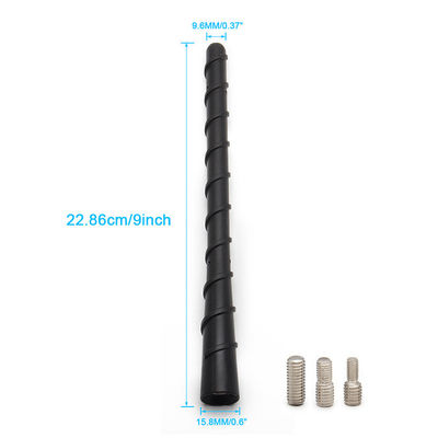 Für GM Waschsicherung Kurzersatz Antenne Spiral-direkte flexible Gummi-Antenne mit optimiertem FM/AM-Funkempfang