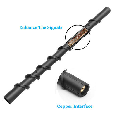 Für GM Waschsicherung Kurzersatz Antenne Spiral-direkte flexible Gummi-Antenne mit optimiertem FM/AM-Funkempfang