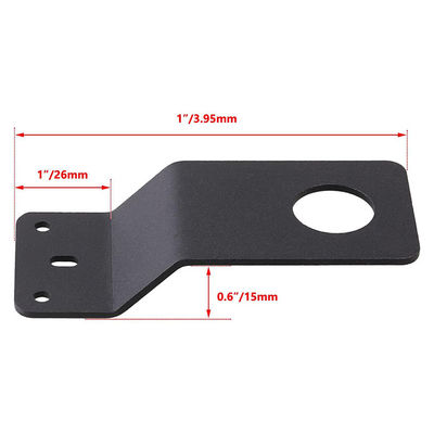 Schwerlaststoff aus Edelstahl CB-Radio-Antenne-Halter-Halter-Halter-Behälter-Auto-Hintertürzubehör