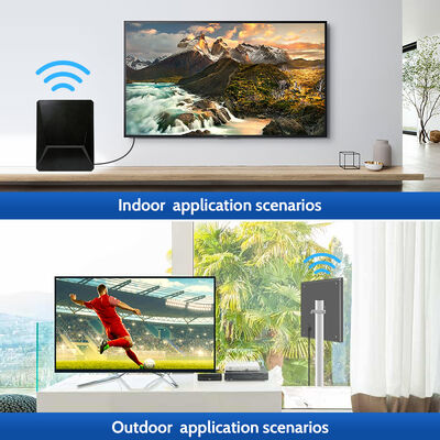 New Upgrade Smart HDTV Antenna Digital HD 4K 1080P Amplified 30dbi Long Range UHF Free Channel Outdoor Plastic Aerial