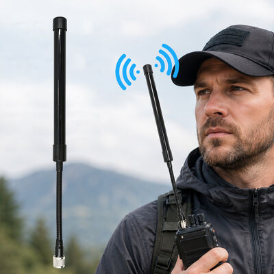 CS Taktische Antenne 433-510MHz Hochleistungs-Funkantenne für UV-K5 UV-K58 UV-K6 und andere Handfunkgeräte