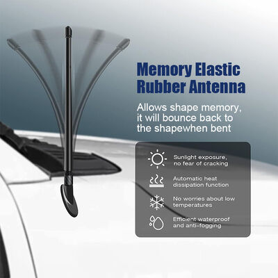 Optimierte Universal-CB-Gummi-Pickup-Fahrzeug-Radio-Antenne Ersatz mit 7-50MHz Frequenzbereich 5dBi-Gewinn Premium-Auto-Antenne