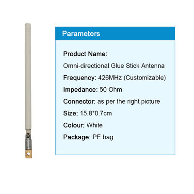 426MHz allseitige Klebe-Stick-Antenne verstellbar 50 Ohm-Stab-Aerial für Smart Home Security Alarm IoT-Ausrüstung