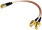 Antenne ISO9001 zerteilt SMA-Mann Antennen-Kabel-Draht S MA zum weiblichen