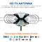 150 Meile motorisierte Antenne OTA Amplified Outdoors HDTV